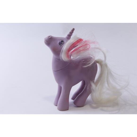 My Little Pony, Powder, Toy Figurine, Purple Unicorn, FLAW ~ 240603-WH 945 - Picture 2 of 3